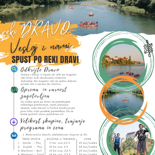 Doživite reko Dravo